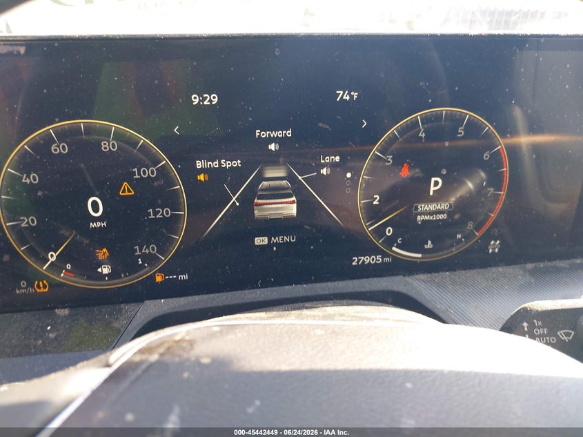 2025 Infiniti Qx80 VIN JN8AZ3BE0S9700155 IAAI salvage auction — LEFT FRONT, Salvage Title, sold $36,750 on 2026-07-20 (photo 7)