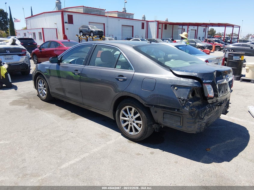 2011 Toyota Camry hybrid VIN 4T1BB3EK6BU133013 IAAI salvage auction — REAR END, Salvage (California), sold $1,750 on 2026-07-09 (photo 3)