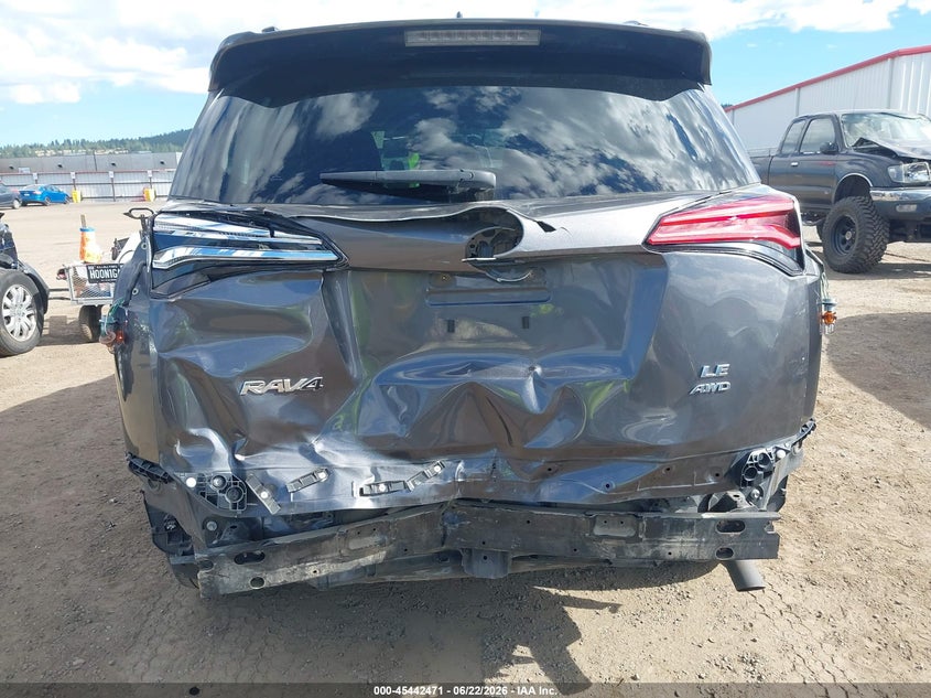 2018 Toyota Rav 4 VIN JTMBFREV4JJ175749 IAAI salvage auction — REAR END, Bill Of Sale (Washington), sold $5,700 on 2026-07-14 (photo 6)