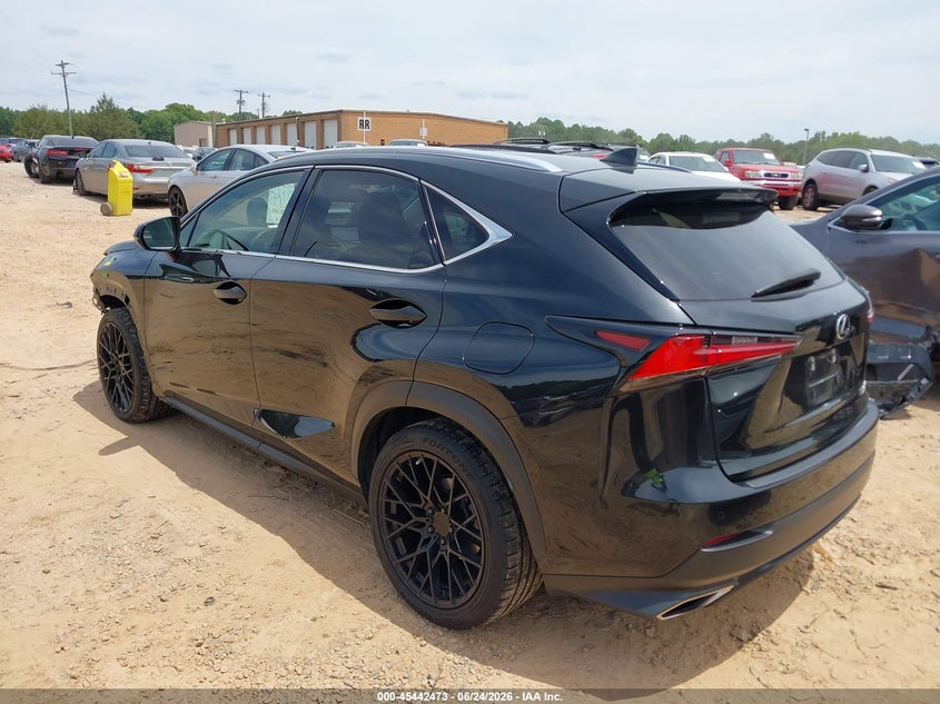 2021 Lexus Nx VIN JTJDARBZ7M2194824 IAAI salvage auction — FRONT END, Salvage (North Carolina), sold $12,900 on 2026-07-20 (photo 3)