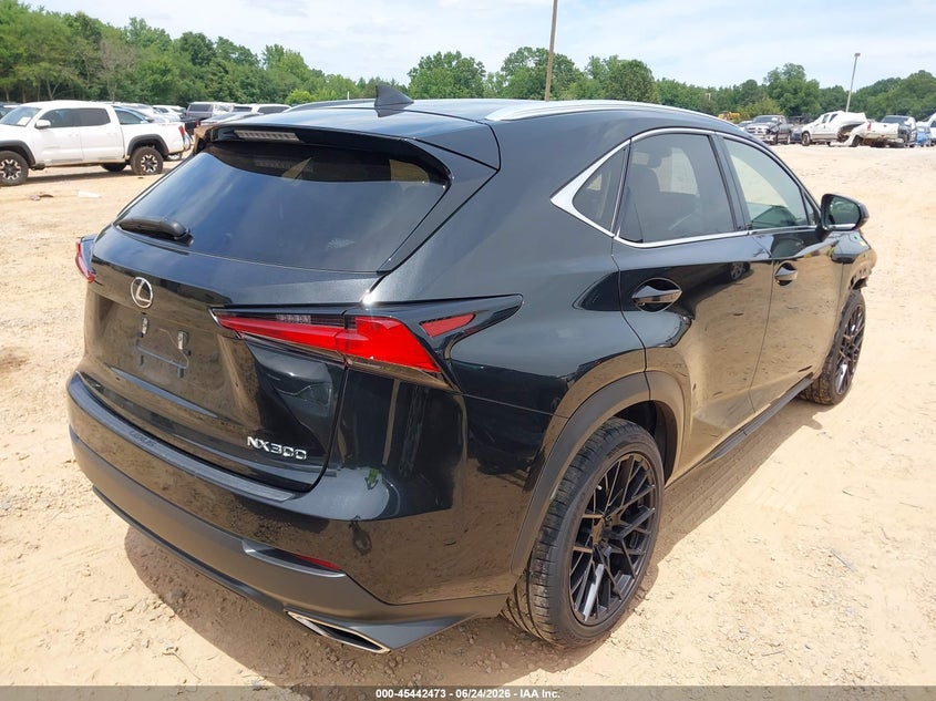 2021 Lexus Nx VIN JTJDARBZ7M2194824 IAAI salvage auction — FRONT END, Salvage (North Carolina), sold $12,900 on 2026-07-20 (photo 4)