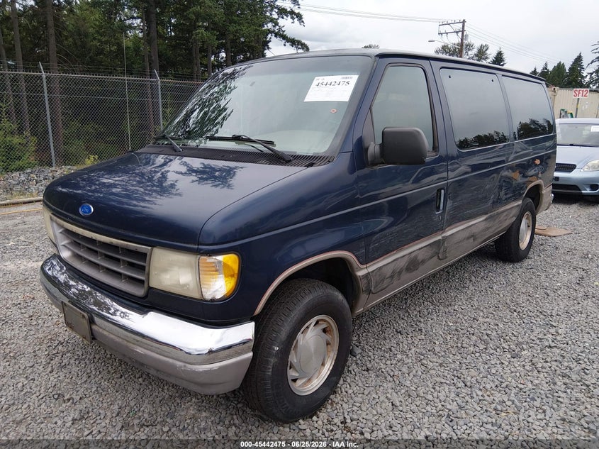 1995 Ford Econoline VIN 1FMEE11H6SHA35997 IAAI salvage auction — LEFT & RIGHT, Bill Of Sale (Washington), sold $425 on 2026-07-08 (photo 2)