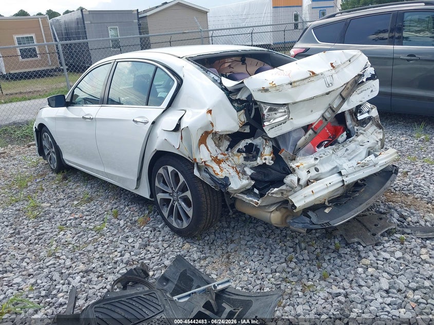 2015 Honda Accord VIN 1HGCR2F55FA036028 IAAI salvage auction — BIO HAZARD, Salvage (Texas), sold $450 on 2026-07-24 (photo 3)