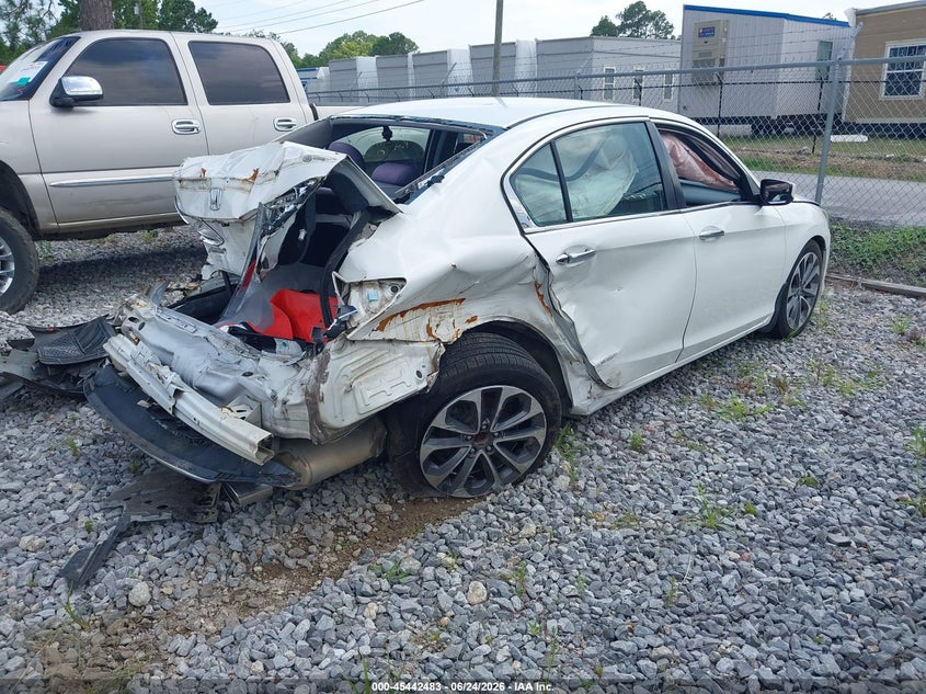 2015 Honda Accord VIN 1HGCR2F55FA036028 IAAI salvage auction — BIO HAZARD, Salvage (Texas), sold $450 on 2026-07-24 (photo 4)