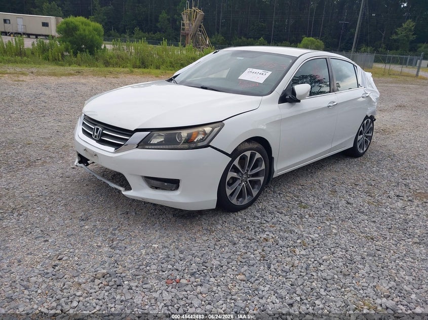 2015 Honda Accord VIN 1HGCR2F55FA036028 IAAI salvage auction — BIO HAZARD, Salvage (Texas), sold $450 on 2026-07-24 (photo 2)
