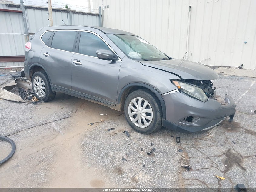 2015 Nissan Rogue VIN KNMAT2MT1FP514791 IAAI salvage auction — FRONT END, Bill Of Sale (Georgia), sold $325 on 2026-07-15 (photo 1)