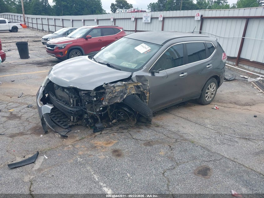 2015 Nissan Rogue VIN KNMAT2MT1FP514791 IAAI salvage auction — FRONT END, Bill Of Sale (Georgia), sold $325 on 2026-07-15 (photo 2)