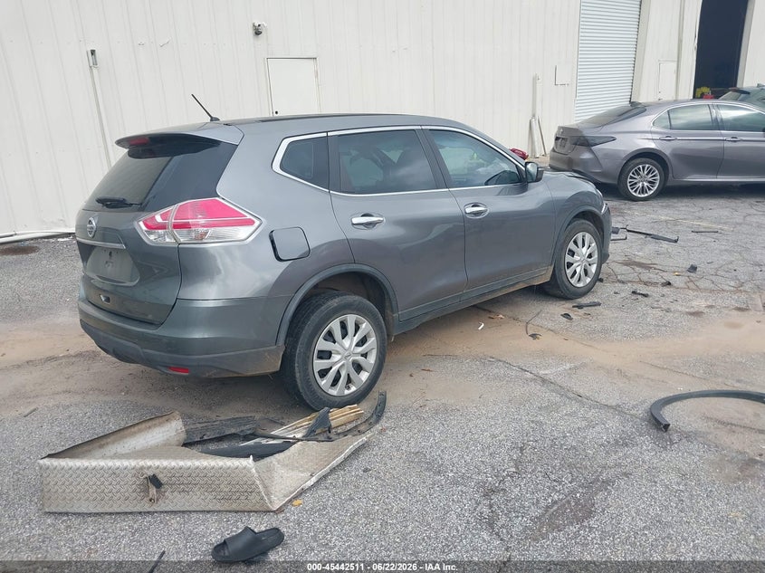 2015 Nissan Rogue VIN KNMAT2MT1FP514791 IAAI salvage auction — FRONT END, Bill Of Sale (Georgia), sold $325 on 2026-07-15 (photo 4)
