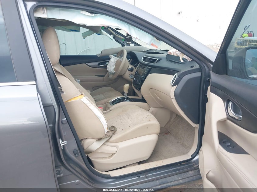 2015 Nissan Rogue VIN KNMAT2MT1FP514791 IAAI salvage auction — FRONT END, Bill Of Sale (Georgia), sold $325 on 2026-07-15 (photo 5)