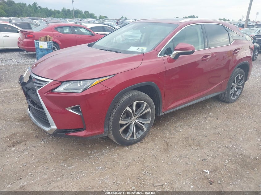 2017 Lexus Rx VIN 2T2BZMCA8HC090747 IAAI salvage auction — FRONT END, Salvage Title, sold $13,100 on 2026-08-01 (photo 2)