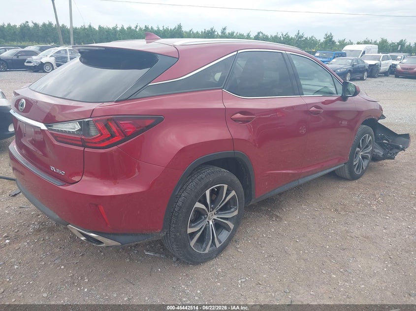 2017 Lexus Rx VIN 2T2BZMCA8HC090747 IAAI salvage auction — FRONT END, Salvage Title, sold $13,100 on 2026-08-01 (photo 4)