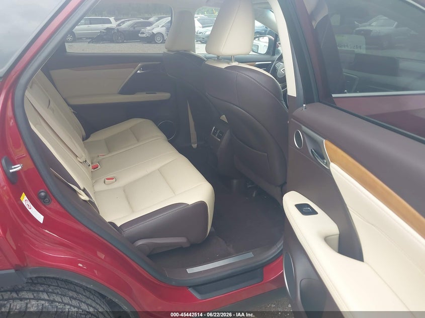 2017 Lexus Rx VIN 2T2BZMCA8HC090747 IAAI salvage auction — FRONT END, Salvage Title, sold $13,100 on 2026-08-01 (photo 8)