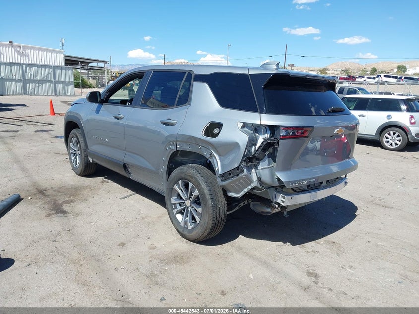 2026 Chevrolet Equinox VIN 3GNAXPEG9TL461176 IAAI salvage auction — REAR END, Clear (Florida), sold $15,100 on 2026-07-10 (photo 3)