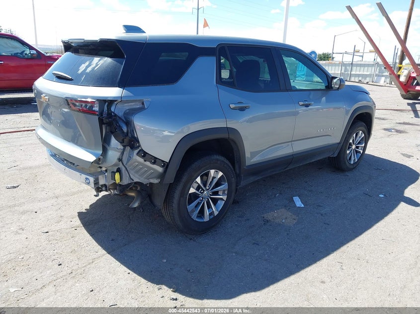 2026 Chevrolet Equinox VIN 3GNAXPEG9TL461176 IAAI salvage auction — REAR END, Clear (Florida), sold $15,100 on 2026-07-10 (photo 4)