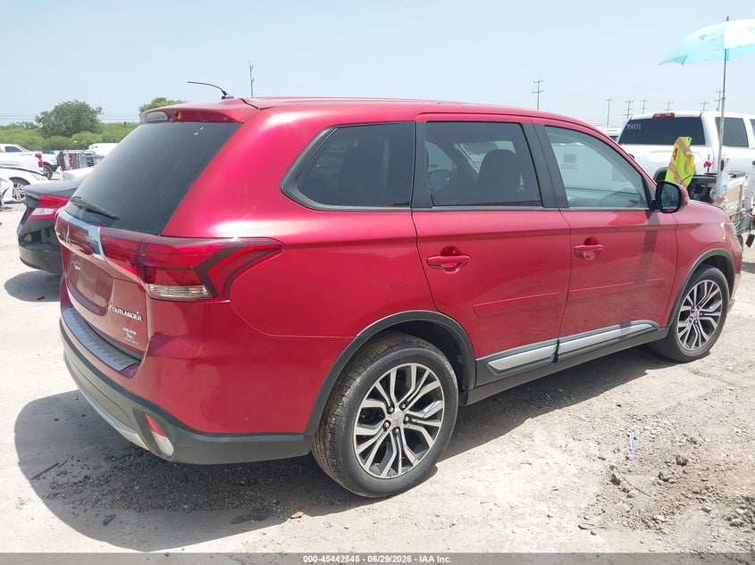 2016 Mitsubishi Outlander VIN JA4AD3A34GZ003373 IAAI salvage auction — HAIL, Nrc Lienholder Repossession Paperwork (Texas), sold $1,050 on 2026-07-06 (photo 4)