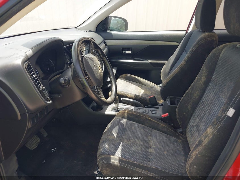 2016 Mitsubishi Outlander VIN JA4AD3A34GZ003373 IAAI salvage auction — HAIL, Nrc Lienholder Repossession Paperwork (Texas), sold $1,050 on 2026-07-06 (photo 5)