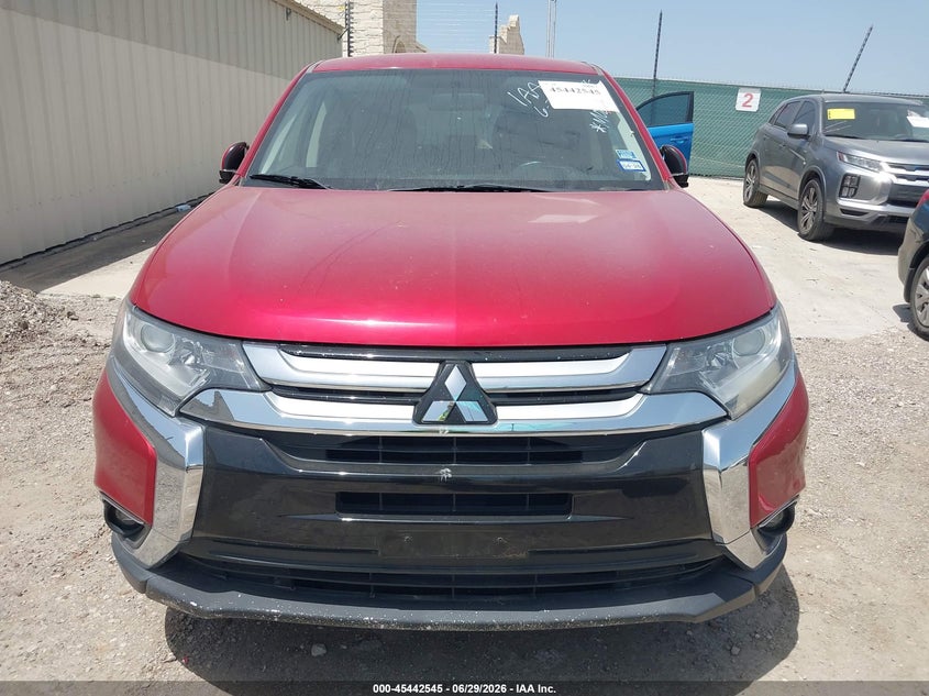 2016 Mitsubishi Outlander VIN JA4AD3A34GZ003373 IAAI salvage auction — HAIL, Nrc Lienholder Repossession Paperwork (Texas), sold $1,050 on 2026-07-06 (photo 6)