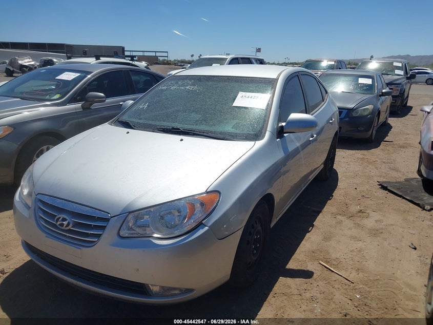 2010 Hyundai Elantra VIN KMHDU4AD3AU135378 IAAI salvage auction — NORMAL WEAR, Clear (Arizona), sold $25 on 2026-07-28 (photo 2)