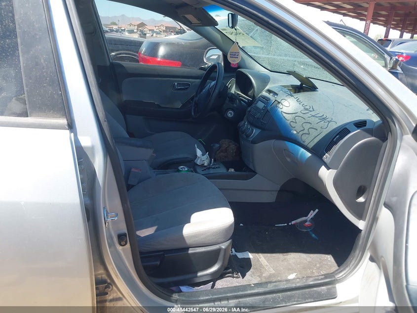 2010 Hyundai Elantra VIN KMHDU4AD3AU135378 IAAI salvage auction — NORMAL WEAR, Clear (Arizona), sold $25 on 2026-07-28 (photo 5)