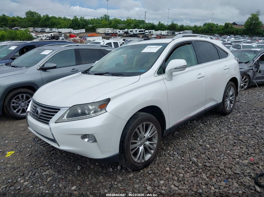2014 Lexus Rx VIN 2T2ZK1BA6EC138048 IAAI salvage auction — UNKNOWN, Salvage Title, sold $25 on 2026-07-23 (photo 6)