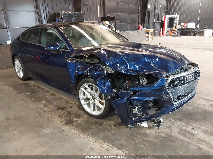 2024 Audi A5 VIN WAUFACF51RA065827 — IAAI salvage auction photo