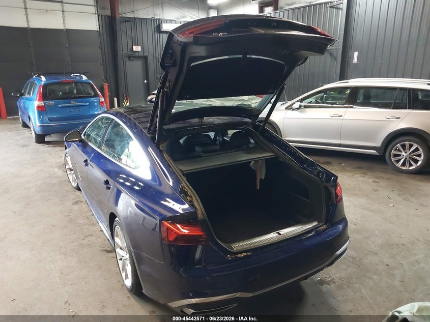 2024 Audi A5 VIN WAUFACF51RA065827 IAAI salvage auction — FRONT END, Salvage Title, sold $8,325 on 2026-08-18 (photo 3)
