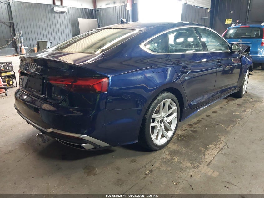 2024 Audi A5 VIN WAUFACF51RA065827 IAAI salvage auction — FRONT END, Salvage Title, sold $8,325 on 2026-08-18 (photo 4)