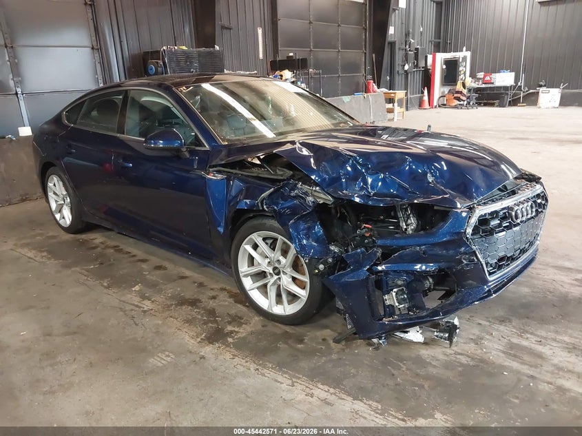 2024 Audi A5 VIN WAUFACF51RA065827 IAAI salvage auction — FRONT END, Salvage Title, sold $8,325 on 2026-08-18 (photo 6)