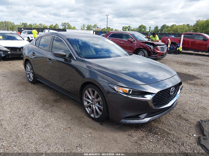 2019 Mazda 3 VIN JM1BPACL6K1114128 IAAI salvage auction — LEFT FRONT, Clear (South Carolina), sold $2,650 on 2026-08-01 (photo 1)