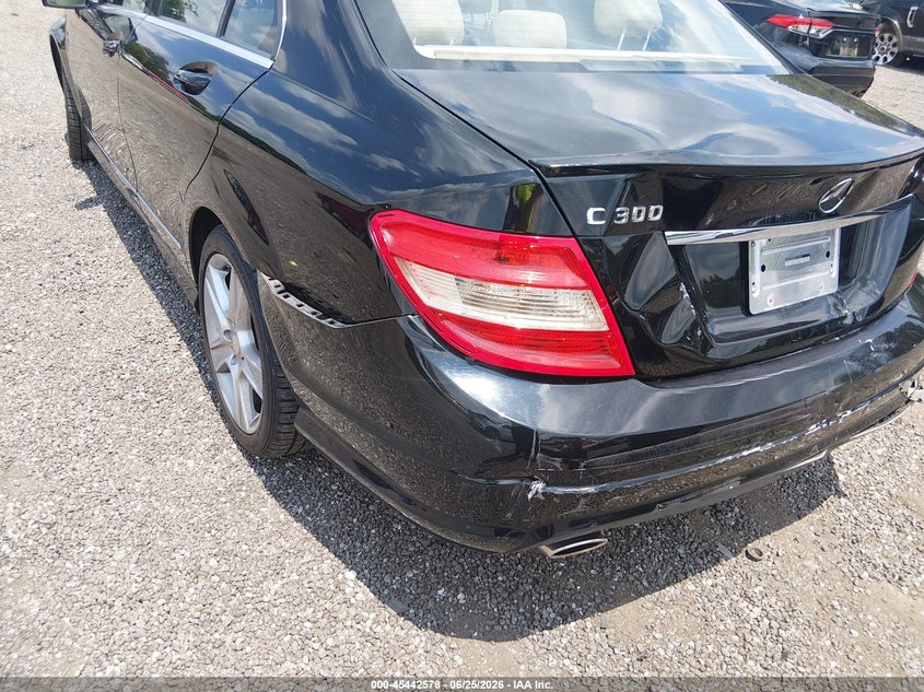 2011 Mercedes-benz C class VIN WDDGF8BB2BR174635 IAAI salvage auction — REAR END, Salvage (South Carolina), sold $375 on 2026-07-28 (photo 6)