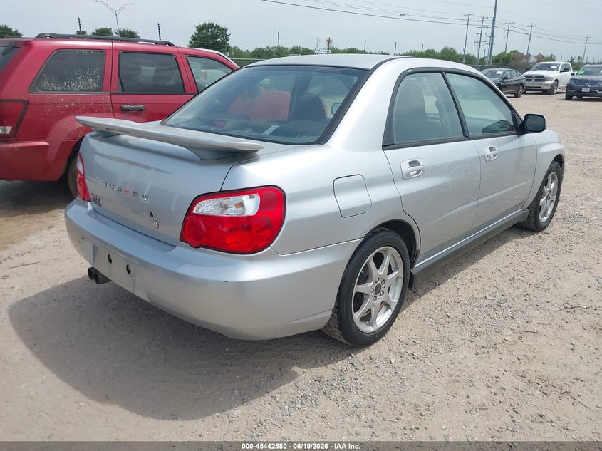 2004 Subaru Impreza VIN JF1GD29674G523850 IAAI salvage auction — VANDALISM, Original (Texas), sold $2,175 on 2026-07-13 (photo 4)