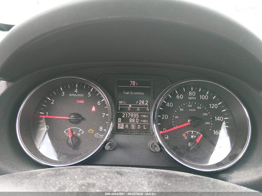 2013 Nissan Rogue VIN JN8AS5MT4DW536991 IAAI salvage auction — NORMAL WEAR, Clear (Georgia), sold $300 on 2026-07-09 (photo 7)