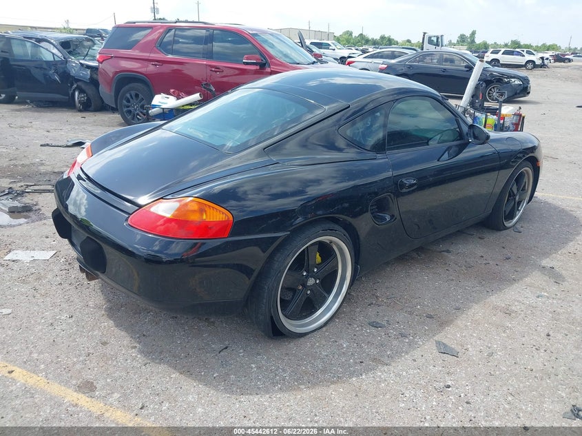 2002 Porsche Boxster VIN WP0CB29872U662939 IAAI salvage auction — RIGHT REAR, Original (Texas), sold $2,800 on 2026-09-16 (photo 4)