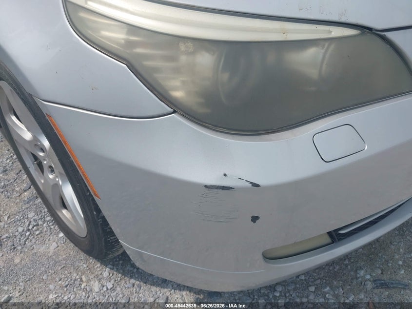2008 BMW 5 series VIN WBAPT73518CX00641 IAAI salvage auction — NORMAL WEAR, Clear (Virginia), sold $400 on 2026-07-30 (photo 6)