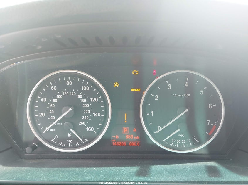 2008 BMW 5 series VIN WBAPT73518CX00641 IAAI salvage auction — NORMAL WEAR, Clear (Virginia), sold $400 on 2026-07-30 (photo 7)