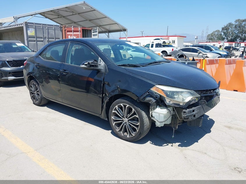 2014 Toyota Corolla VIN 5YFBURHE8EP127271 IAAI salvage auction — RIGHT FRONT, Salvage Title, sold $2,850 on 2026-07-15 (photo 1)