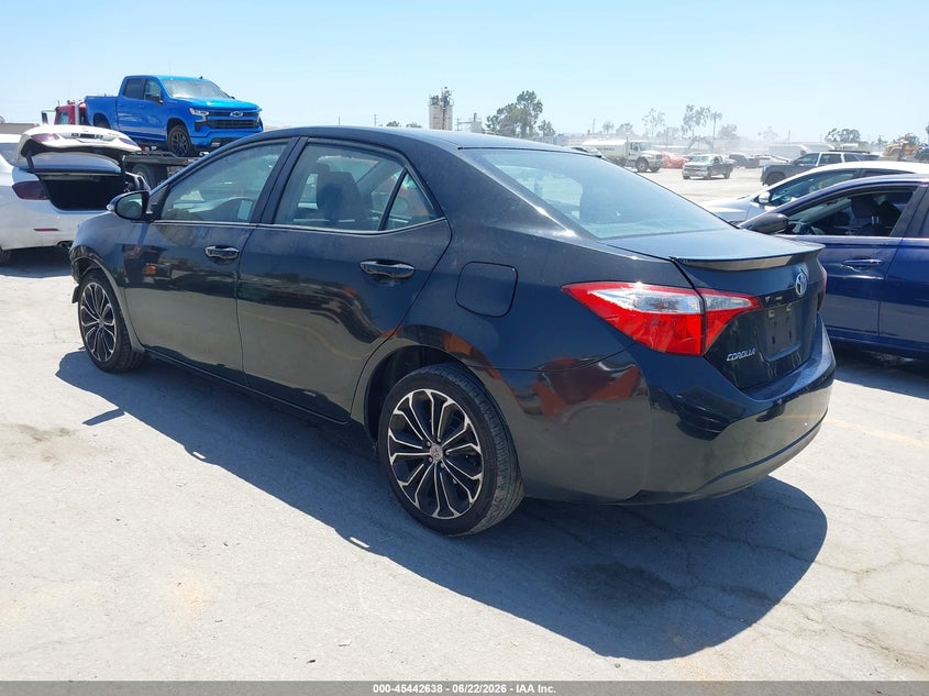 2014 Toyota Corolla VIN 5YFBURHE8EP127271 IAAI salvage auction — RIGHT FRONT, Salvage Title, sold $2,850 on 2026-07-15 (photo 3)
