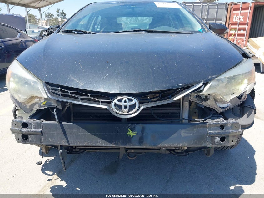 2014 Toyota Corolla VIN 5YFBURHE8EP127271 IAAI salvage auction — RIGHT FRONT, Salvage Title, sold $2,850 on 2026-07-15 (photo 6)