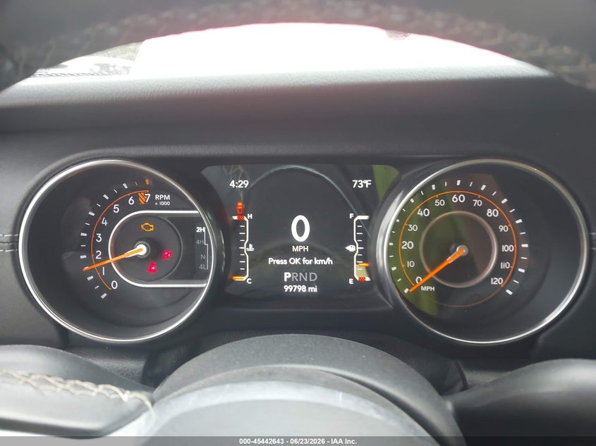 2020 Jeep Gladiator VIN 1C6HJTFG0LL103449 IAAI salvage auction — REAR END, Salvage (Georgia), sold $14,100 on 2026-07-28 (photo 7)