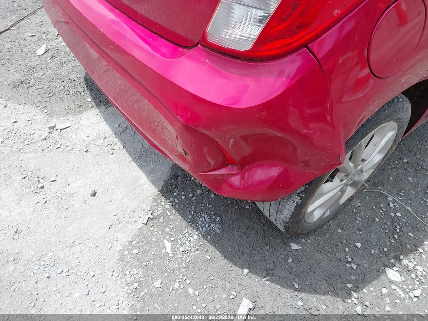 2020 Chevrolet Spark VIN KL8CD6SA0LC443190 IAAI salvage auction — REAR END, Clear (Virginia), sold $1,000 on 2026-07-28 (photo 6)