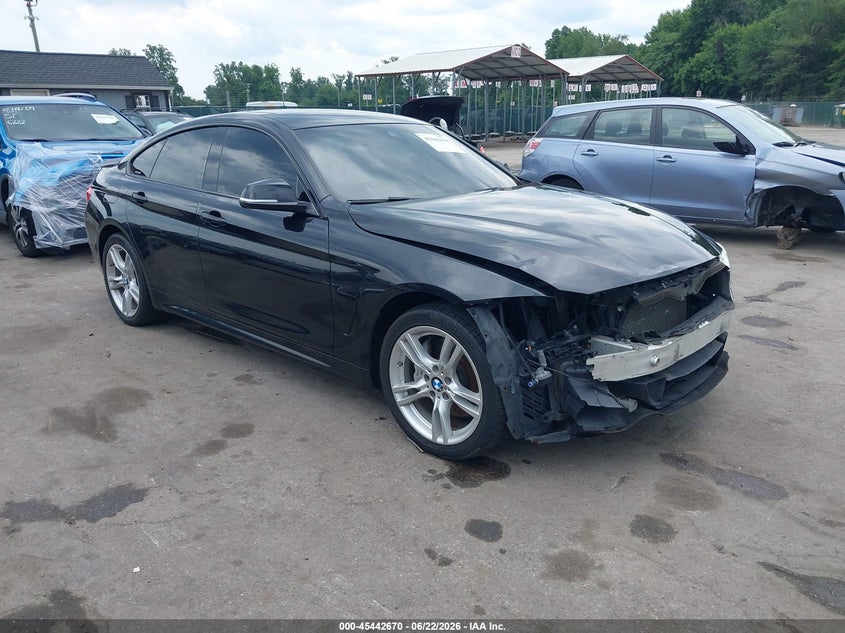 2016 BMW VIN WBA4B3C53GG528344 IAAI salvage auction — FRONT END, Salvage Title, sold $4,550 on 2026-07-18 (photo 1)