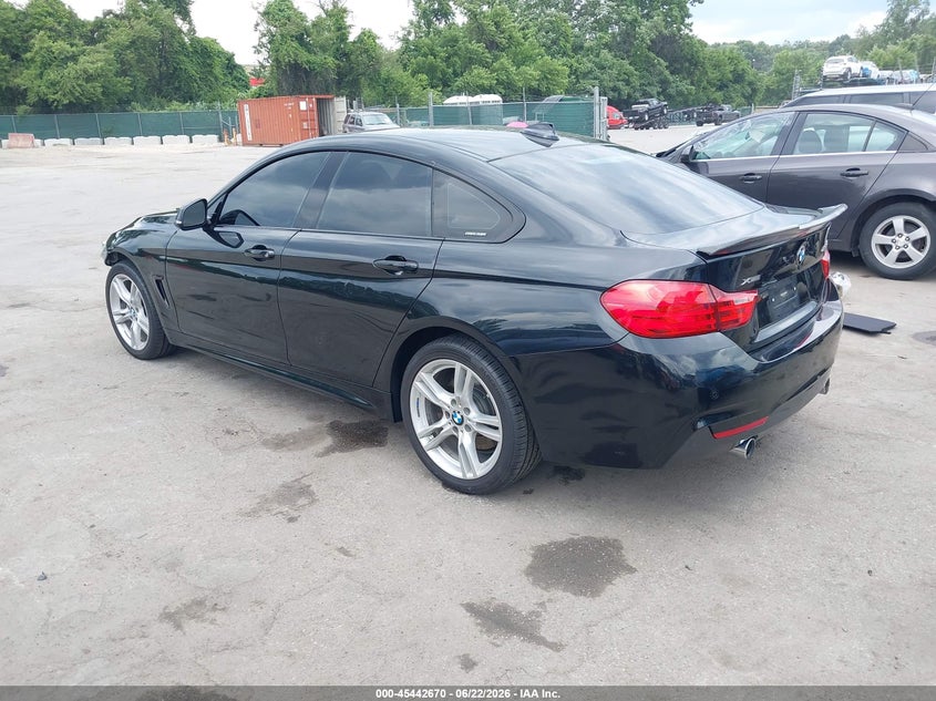 2016 BMW VIN WBA4B3C53GG528344 IAAI salvage auction — FRONT END, Salvage Title, sold $4,550 on 2026-07-18 (photo 3)