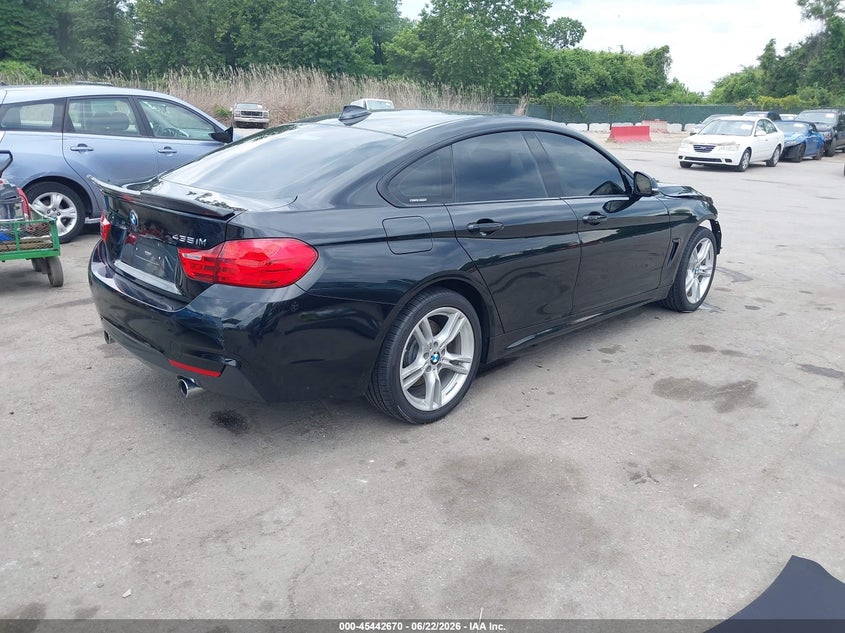 2016 BMW VIN WBA4B3C53GG528344 IAAI salvage auction — FRONT END, Salvage Title, sold $4,550 on 2026-07-18 (photo 4)