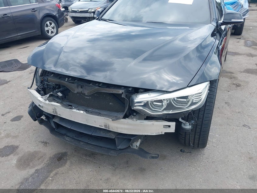 2016 BMW VIN WBA4B3C53GG528344 IAAI salvage auction — FRONT END, Salvage Title, sold $4,550 on 2026-07-18 (photo 6)