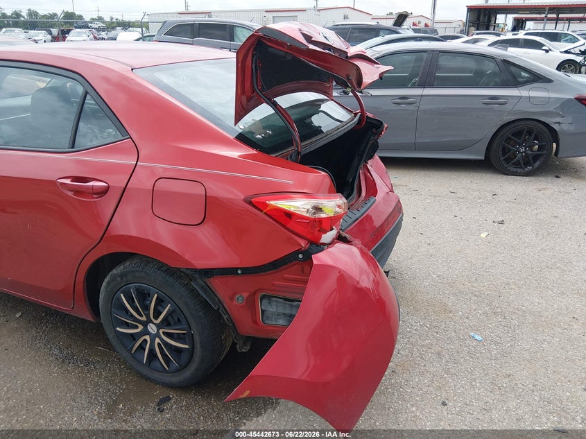 2019 Toyota Corolla VIN 5YFBURHE1KP892950 IAAI salvage auction — REAR END, Salvage (Louisiana), sold $2,450 on 2026-08-01 (photo 6)