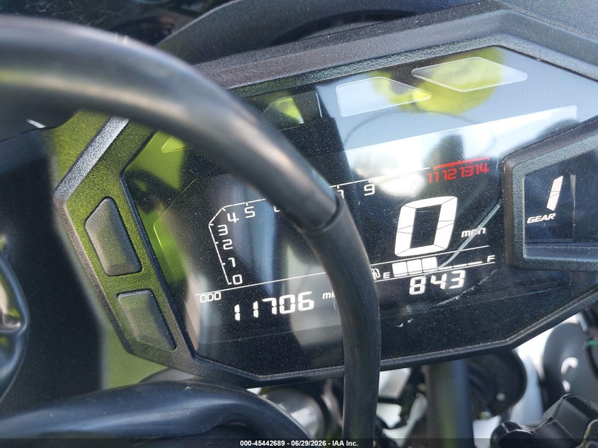 2025 Kawasaki Ninja VIN ML5EXGG17SDA56079 IAAI salvage auction — LEFT & RIGHT, Salvage (California), sold $1,650 on 2026-07-15 (photo 7)
