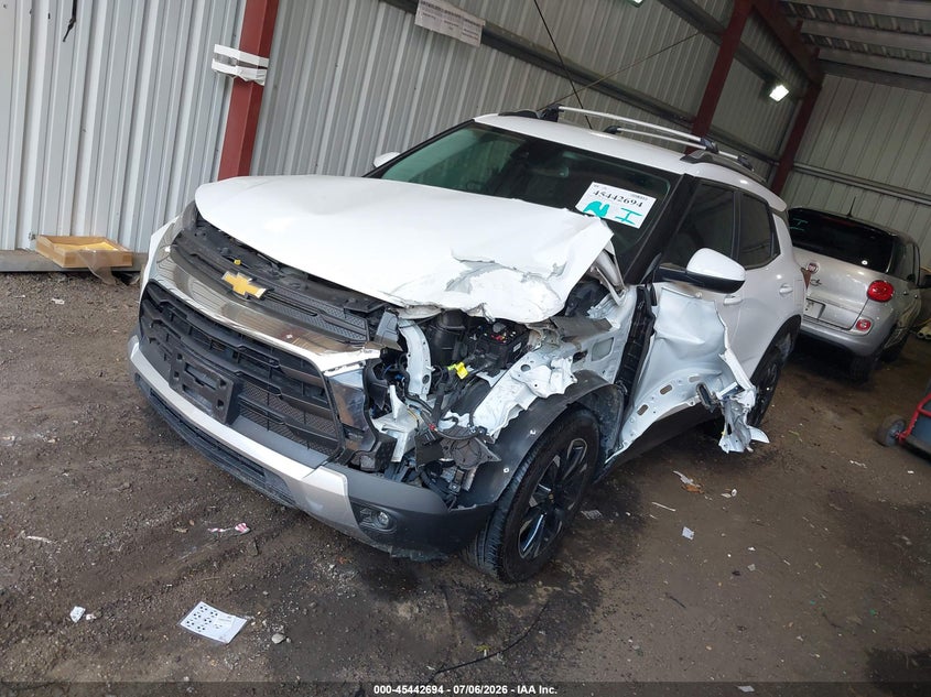 2023 Chevrolet Trailblazer VIN KL79MRSLXPB123534 IAAI salvage auction — FRONT END, Salvage Title, sold $2,050 on 2026-07-30 (photo 2)