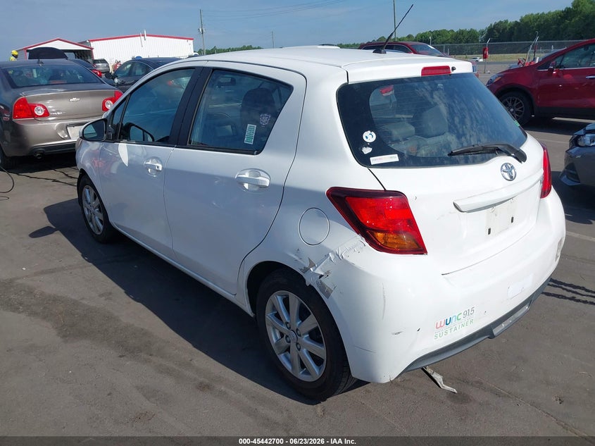 2015 Toyota Yaris VIN VNKKTUD32FA034074 IAAI salvage auction — FRONT END, Salvage (Idaho), sold $2,300 on 2026-07-08 (photo 3)