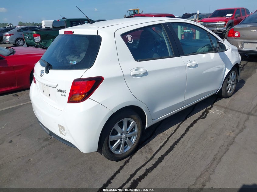 2015 Toyota Yaris VIN VNKKTUD32FA034074 IAAI salvage auction — FRONT END, Salvage (Idaho), sold $2,300 on 2026-07-08 (photo 4)