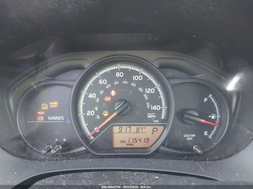 2015 Toyota Yaris VIN VNKKTUD32FA034074 IAAI salvage auction — FRONT END, Salvage (Idaho), sold $2,300 on 2026-07-08 (photo 7)